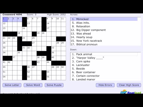 Discover Your Treasure From A Boatload Of Crossword Puzzle Hints