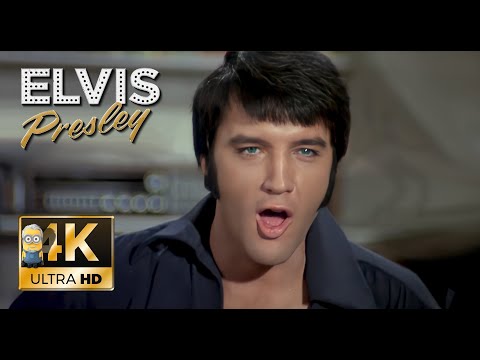 Elvis Presley AI 4K Enhanced ⭐UHD⭐ - Rubberneckin' 1969