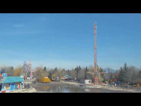 Walibi Rhône-Alpes | Hurricane (Construction Timelapse)