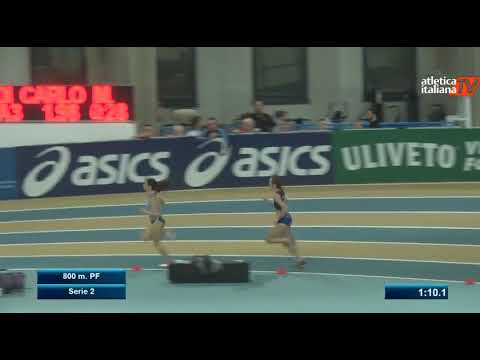 800m Promesse Donne   Serie 2 - Campionati Italiani Juniores e Promesse 2019