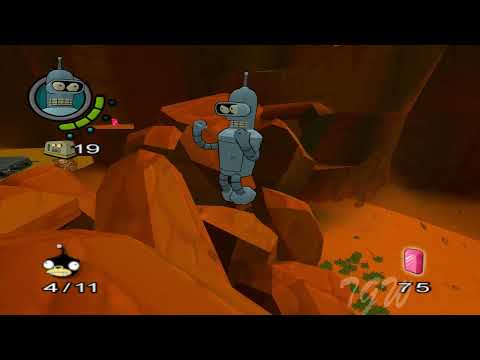 Futurama (PS2) walkthrough - Weasel Canyon