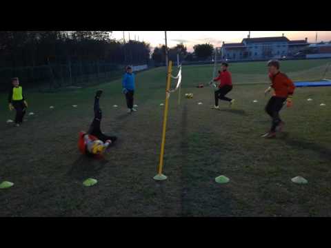 allenamento portieri Uniongaia vista laterale
