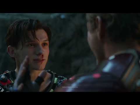 Avengers Endgame | Tony and Peter Reunite Movie and Deleted Scene Comparison