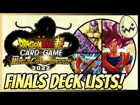 Dragon Ball Super Card Game: Finals Deck Lists!