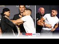 Florian Marku Erupts Shoves His Opponent Maxim Prodan During Press Conference