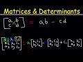 Determinant of 3x3 Matrices, 2x2 Matrix, Precalculus Video Tutorial