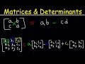 Determinant Of 3x3 Matrices 2x2 Matrix Precalculus Video Tutorial