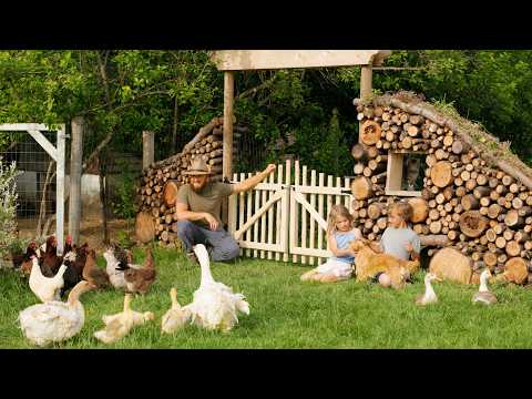 A Peaceful Spring on the Farm with 4 Kids