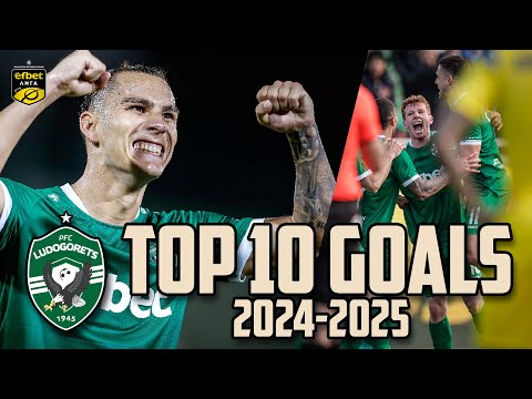 LUDOGORETS 🟢 TOP 10 GOALS 🟢 Efbet Liga / Season 2024-25