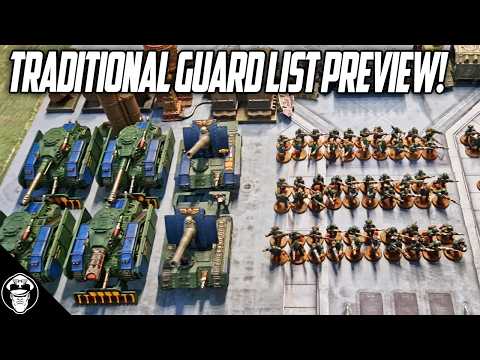 My Traditional Guard Competitive Army List | Astra Militarum | Warhammer 40,000