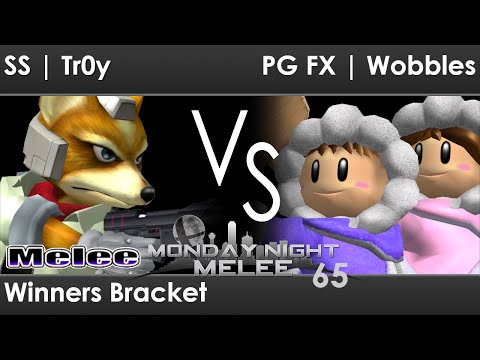 MNM 65 Melee - SS | Tr0y (Fox) vs PG FX | Wobbles (ICs) - Winners Bracket