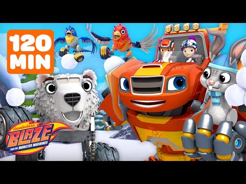 120 MINUTES of Blaze's BEST Animal Transformations & Rescues! w/ AJ | Blaze and the Monster Machines