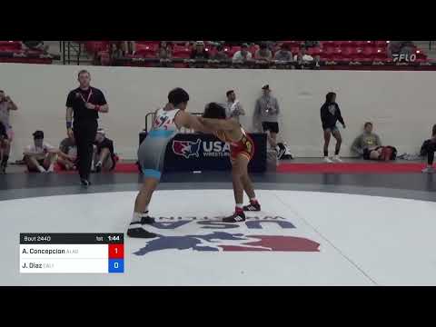 57 Kg Cons 16 #1 - Aedyn Concepcion, Alaska Vs Juan Diaz, California Cf91