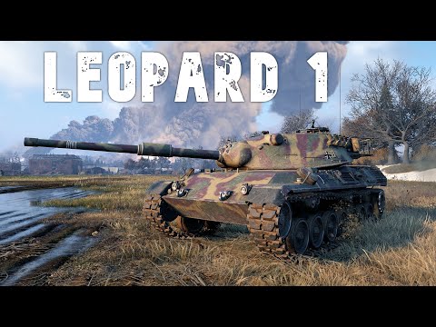 World of Tanks Leopard 1 - Outstanding Play – Carried the Team.