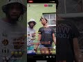 Iwaata and pretty pretty on Instagram live showing love