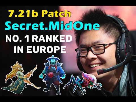 Live: Secret MidOne Top 1 EU plays Weaver, Naga Siren & Storm Spirit | 7.21b patch | Solo Ranked