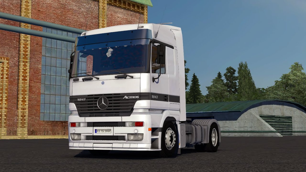 Mercedes Benz Actros 1843 Mp1 mod for ETS 2