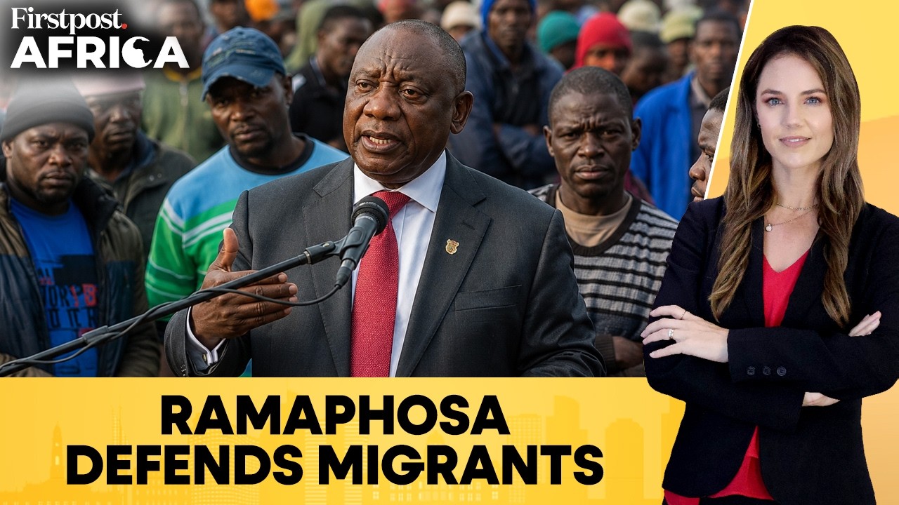 Xenophobia Crisis: Ramaphosa Saya Don't Make Migrants 'Scapegoat' | Firstpost Africa
