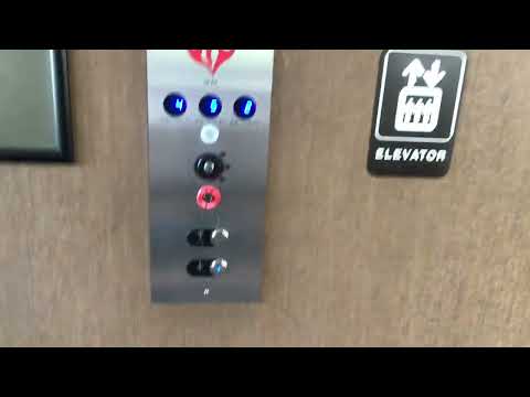 Dover SPF/Otis Elevonic 411M elevators - DeBartolo Hall - Youngstown State University - OH