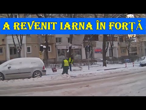 Prin orasul VASLUI traseu str Traian - Republicii - Gara - Scoala 6 martie 2018 video Full HD 1080p