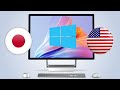 How To Change Japanese Computer S System Language To English And Add Japanese Keyboard