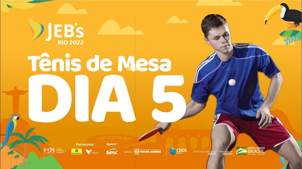 JEB´s Rio 2022 | Tênis de Mesa- Dia 5
