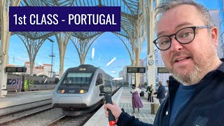 First Class Train Travel In Portugal - CP Trains - Lisbon-Oriente To Faro