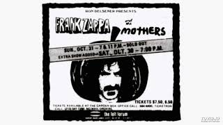 Frank Zappa - Advance Romance, NYC Felt Forum, NY, October 30, 1976