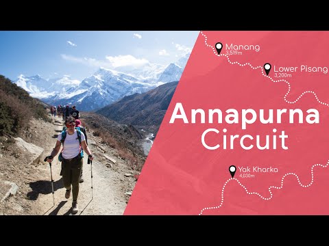 Annapurna Circuit Trek | Vlog 4K | Follow Alice