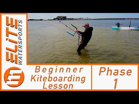 Beginner Kiteboarding Lesson- Phase 1 "Kite Control"