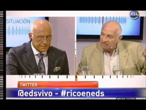 Aldo Rico en el programa de Alberto Trombetta