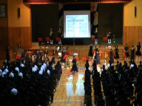 こども学科 【吹奏楽】「学園天国」文化祭演奏（ダンス付）７／７