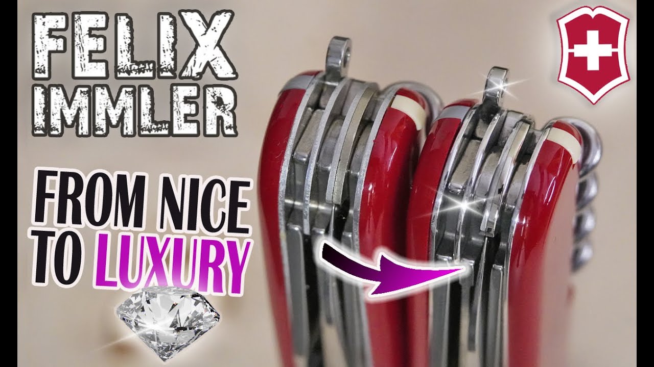 3 Easy Tricks to Refine Your Swiss Army Knife - polish the liners, tools and scales