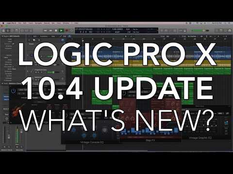 LOGIC PRO X 10.4 UPDATE - What's New? In-Depth Overview of New Features!
