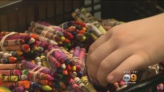 Teens Donate Repurposed Supplies To Schools