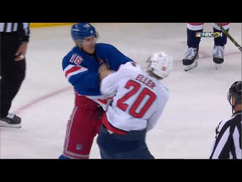 NHL Fight - Capitals @ Rangers - Eller vs Strome - 05 05 2021