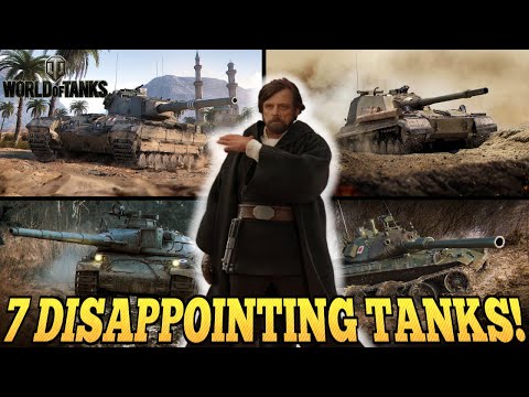 7 Most DISAPPOINTING TANKS in World of Tanks: Console