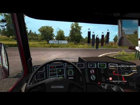 Euro Truck Simulator 2 - ProMods 2.01 - Scania 143m - Rouen to Le Mans - 4K UHD