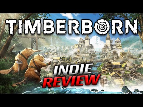super chill indie RTS - Timberborn Review