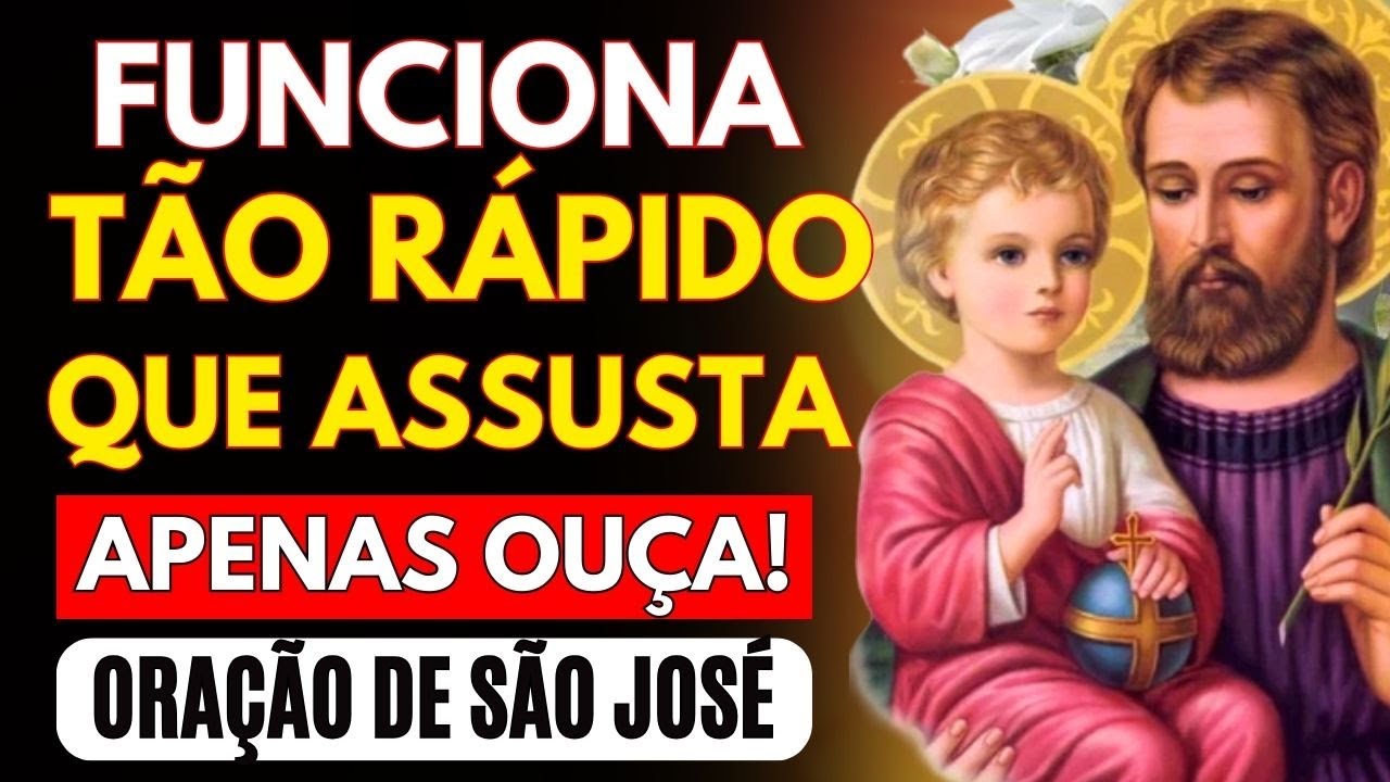 ORAÇÃO PODEROSA DE SÃO JOSÉ PARA UM MILAGRE FINANCEIRO URGENTE - SEU PEDIDO ATENDIDO RAPIDAMENTE!