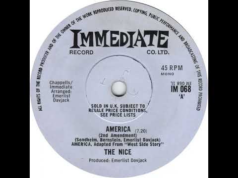 UK New Entry 1968 (148) The Nice - America (2nd Amendment)