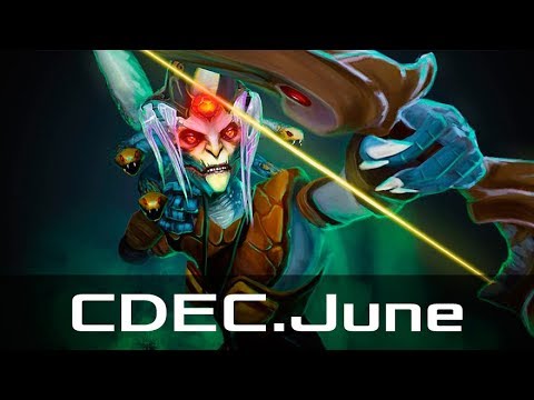 CDEC.June — Medusa, Mid Lane (Aug 20, 2017) | Dota 2 patch 7.06 gameplay