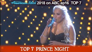 Gabby Barrett sings &quot;I Hope You Dance&quot;  1 of THE  BEST VOCALS Prince Night American Idol 2018  TOP 7