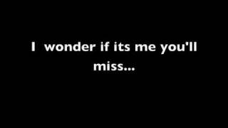 When the leaves by Ingrid Michealson (karaoke)