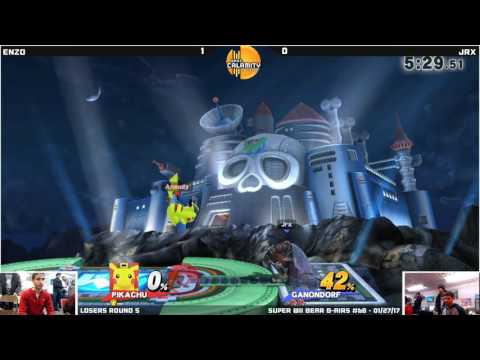 WBB #68 | Enzo (Bayonetta, Pika) vs JRX (Mii Gunner, Ganon) - Losers Round 5 - Smash 4 Singles