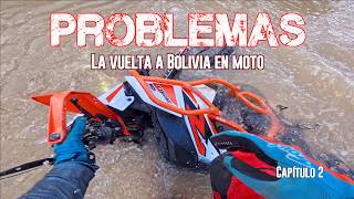 El puente está ROTO, atravesamos y ME CAIGO EN EL RÍO 🇧🇴 La VUELTA a BOLIVIA en MOTO 🇧🇴 (Cap 2)