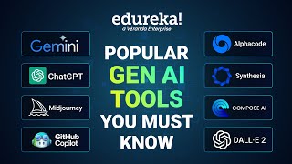 ✅  - Top 15 Popular Gen AI Tools You Must Know - Top 15 Popular Gen AI Tools You Must Know | Best Generative AI Tools To Boost Productivity | Edureka