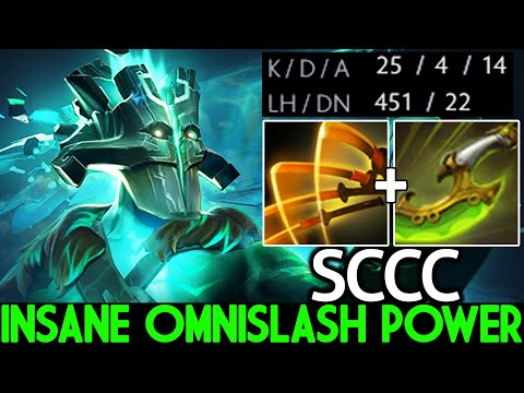 SCCC [Juggernaut] Insane Omnislash Power with Swift Blink Dota 2