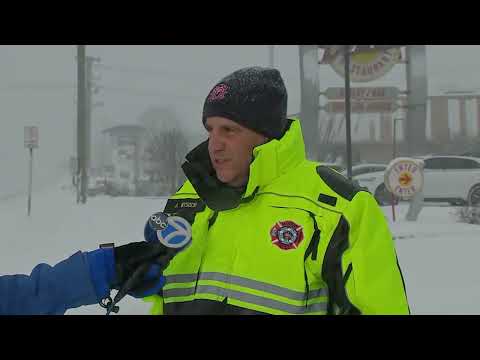 Heavy snow creates hazardous conditions in NJ