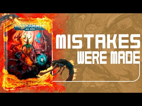 How NOT to Write a Codex - The many problems of Chaos Daemons